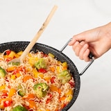 thumbnail of PRINCESS Wok eléctrico, 30 cm de diámetro, Capacidad 7 L, Termostato regulable, Tapa transparente, Base antideslizante, 1400W