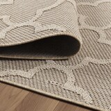 thumbnail of Teppich Outdoor Skandinavisch Wetterfest Waschbar Strapazierfähig Balkon Terrasse Küche OEKO-TEX Beige 80x150 cm – CORTINA von Kadima Design