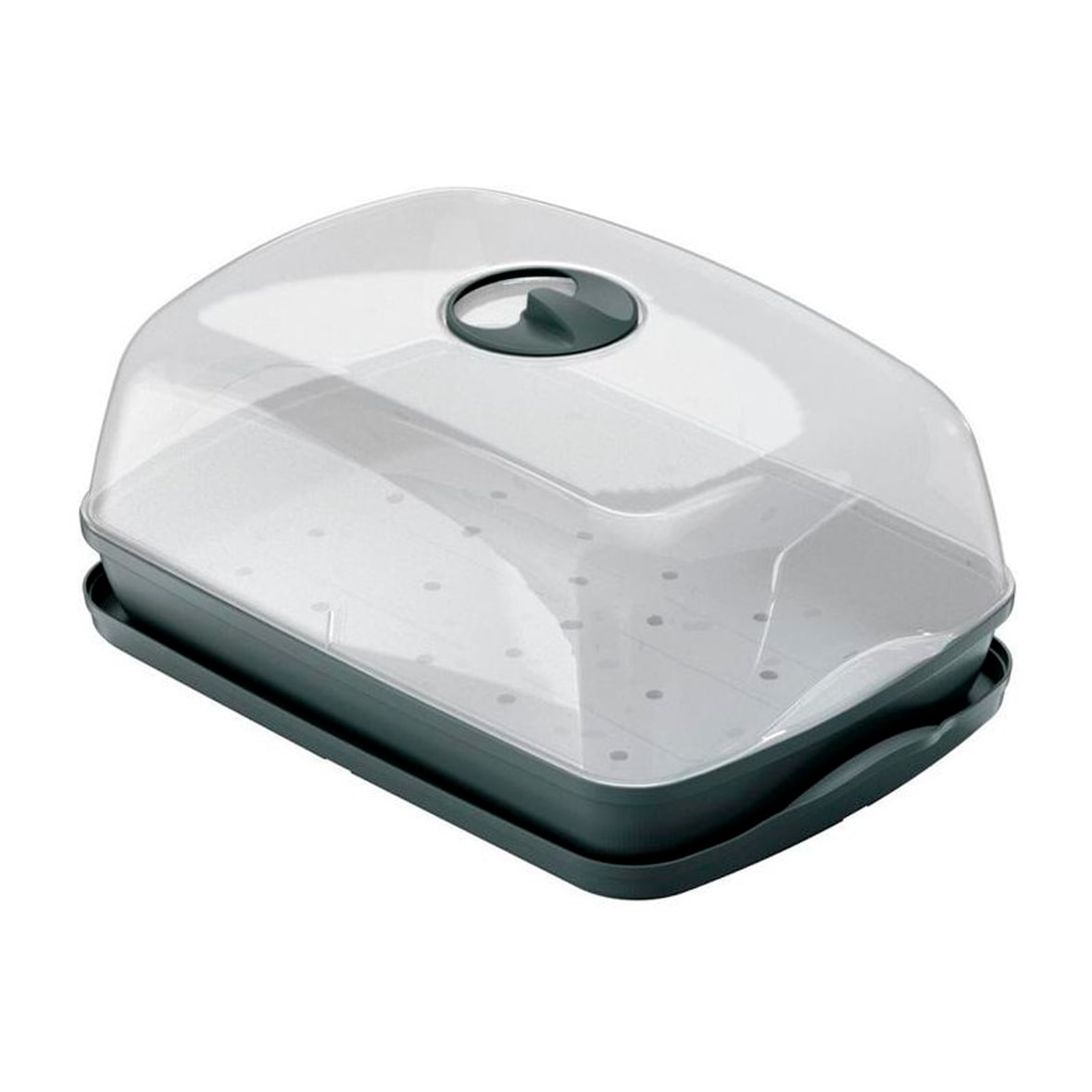 Prosperplast - Horta sementeira Respana 3,6L - 39,1x25,7x18,5cm, cor antracite