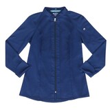 thumbnail of Chef Works® Damenkochjacke NEPAL Flex Serie nachhaltig, Reissverschluss, Cool Vent™, Oceanblue, Größe 3XL