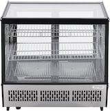 thumbnail of Vetrina Refrigerata - Da Banco - Vetro Curvo - 4 Lati - In Vetro Bianca - 0 / +12 °C - 120 lt - 70,2x56,8x68,6h cm