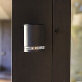 thumbnail of Lumisky 2 HELIO 200LM Solar-Wandleuchten Stahl Schwarz