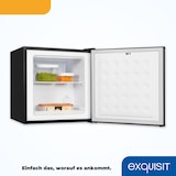 thumbnail of Exquisit Mini Gefrierschrank GB40-150E schwarz | 31 l Nutzinhalt | Schwarz