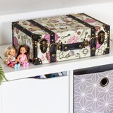 thumbnail of Holzkoffer im Vintage-Design, Barock, HMF VKO105, 2er Set