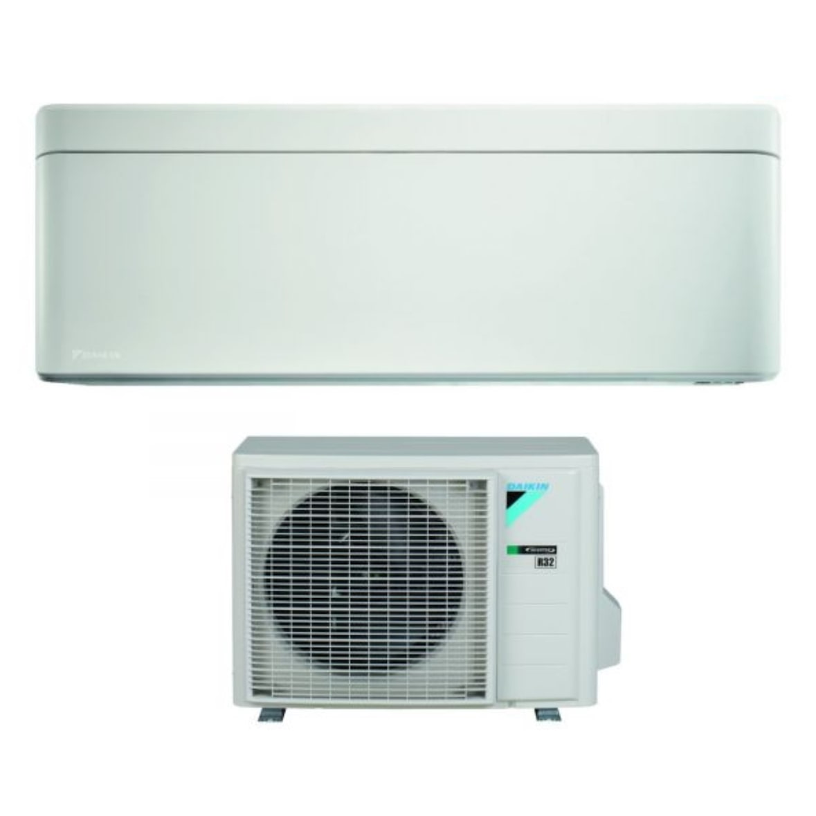 Climatizzatore Daikin Bluevolution Inverter serie STYLISH WHITE 12000 Btu FTXA35AW R-32 Wi-Fi Integrato classe A+++ Bianco