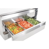 thumbnail of Polar Serie U Unterbaukühl- und Tiefkühltisch mit 2 Schubladen 6x GN1/1