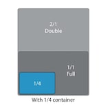 thumbnail of Cambro Container em policabornato GN 1/4-10cm