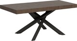 thumbnail of Ausziehtisch 140/400x90 cm Volantis Premium Walnuss Beine anthrazit