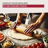 thumbnail of Rouleau à pâtisserie en bois 25 cm Fackelmann Wood Edition