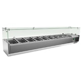 thumbnail of Vitrina horizontal 8 cubetas – 180 W – 1800x335x440mm