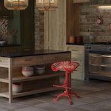 thumbnail of Banco de bar Butch vermelho