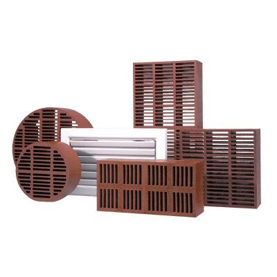 Helios BLS 160 - Brandschutz-Lüftungsstein ND 160x75 mm - 02718 - LB15696