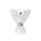 thumbnail of Stand WC Toilette Abgang Waagerecht Wand Tiefspüler Weiß Stehend NEU