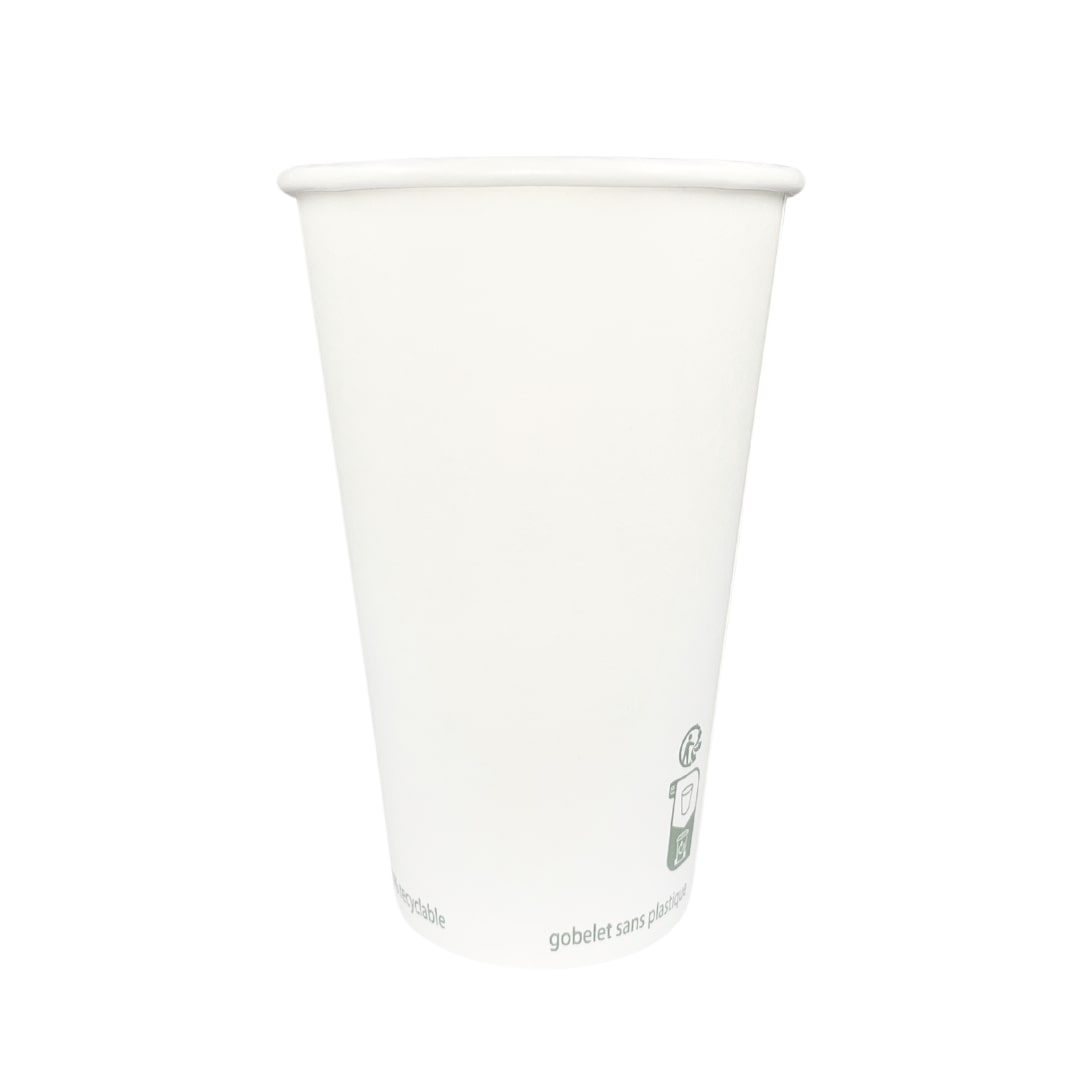 Pappbecher ohne Kunststofffolie 47 cl / 16 oz (50 Einheiten)