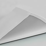 thumbnail of MobeventPro Pancarta blanca para separadores de postes - L100 x h69 cm