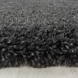 thumbnail of Teppich Schlafzimmer Hochflor Unifarben Samtweich Waschbar Strapazierfähig Wohnzimmer Grau 60x110 cm – SALZACH von Kadima Design