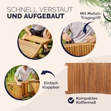 thumbnail of Casaria Sonnenliege Akazienholz