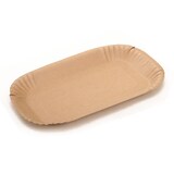 thumbnail of Nette 100 BIO Pappschale braun plastikfrei 15 x 23 x2 cm