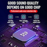 thumbnail of Micro Espion Enregistreur Vocal Pendentif Coeur Son HD ROM 64 Go YONIS