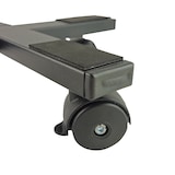 thumbnail of Tecnokit Carrello Porta Piante Da Interno Ed Esterno In Acciaio Per Vasi Rotondi E Quadrati, Portavasi Con Ruote Cm 30 - colore: nero