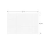 thumbnail of ALLboards Selbstklebende, trocken abwischbare Auflage 90×60 cm