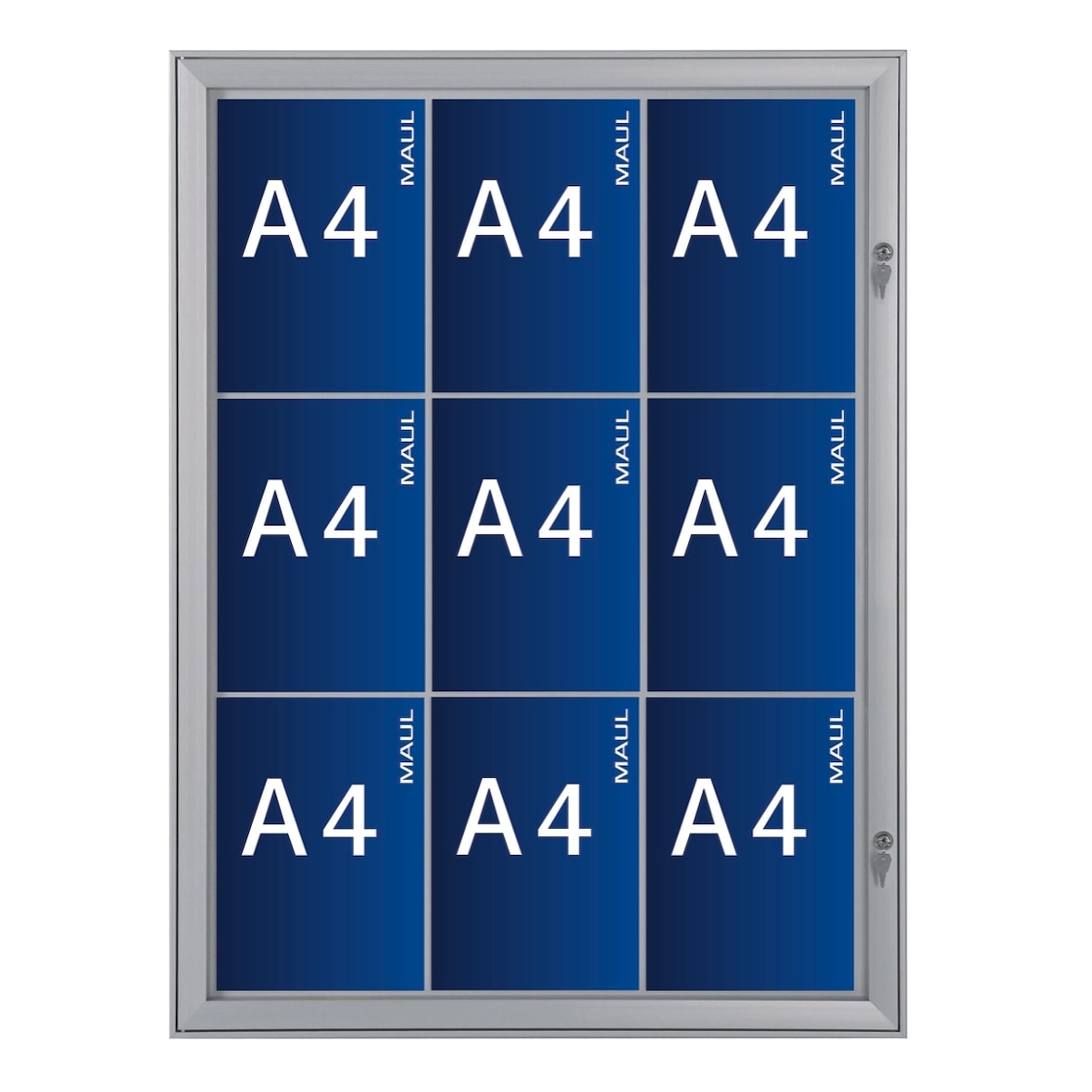 Schaukasten SC3000 aluminium In-/Outdoor 100,5x74,0x2,8 cm