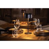 thumbnail of Olympia Siena Tischleuchte Runder Schirm Schwarz 300mm