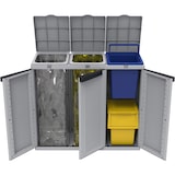 thumbnail of Terry Ecocab3 Polipropilene 102x39x88,7CM Raccolta differenziata Grigio