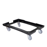 thumbnail of DENOX Open bakwagen Europa Standaard 600 x 400 mm | Zwart