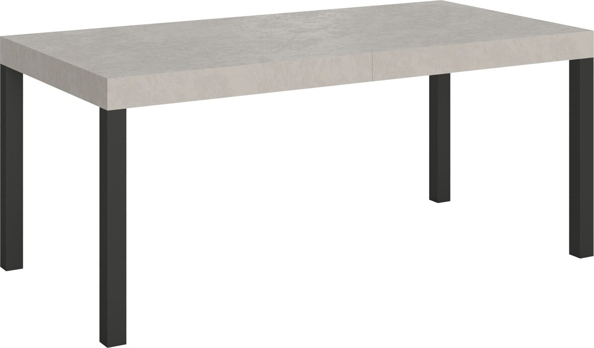 Ausziehtisch 200/304x90 cm Everyday Premium Kaschmir Beine anthrazit