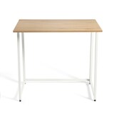 thumbnail of DUPI Escritorio Plegable Utility 80x50x72 cm – Mesa de Ordenador y Estudio para Oficina en Casa, Multifuncional con Estructura Metálica (Taupe)