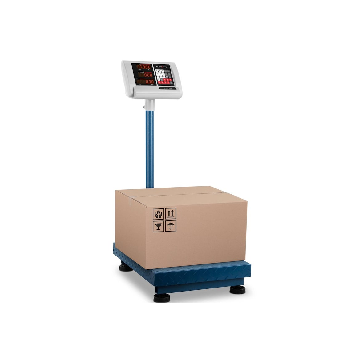 Steinberg Systems Báscula de plataforma - 150 kg / 10 g - 40 x 50 cm - plegable