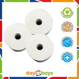 thumbnail of DayBays 60 Rollen Handtuchrolle Matic 2-lagig 88,8 m Zellstoff Extra Weich Weiß