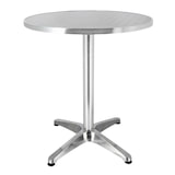 thumbnail of Ligne CHR Table Bruxelles, aluminium, Ø60 cm, gris