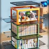 thumbnail of Joybos - Weiße multifunktionale faltbare Aufbewahrungsbox mit 116 Litern Fassungsvermögen.