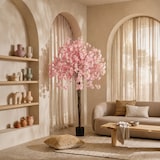 thumbnail of LIGNE DÉCO Cerisier artificiel retombant rose 180cm