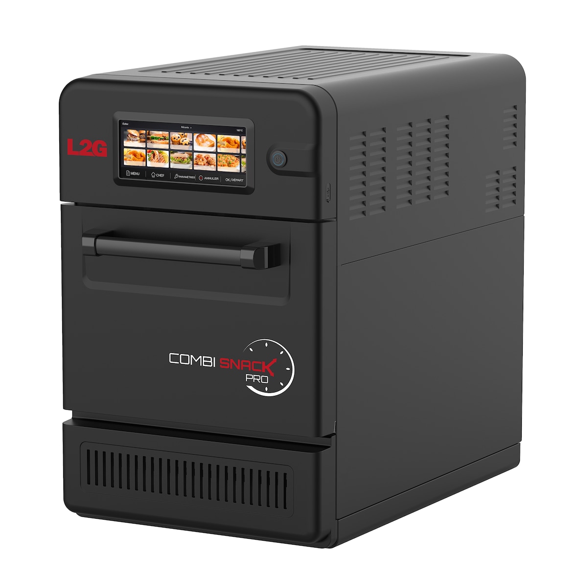L2G - COMBISNACKPRO - Four a cuisson accélérée micro-ondes et convection, écran tactile tft