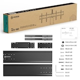 thumbnail of ONKRON Adaptador doble VESA para montar dos pantallas, carga máx 2x45,5 kg, negro, ADV-1881
