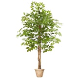 thumbnail of tectake Árvore de ficus artificial Fida, textura realista  Verde