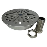 thumbnail of BieTal® Tropfschale Tropfkasten Edelstahl rund 13,2cm mit Lochplatte zum Einlassen