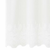 thumbnail of vidaXL Spitzenvorhang mit Vorhängen Floral Weiß 260 x 600 cm Polyester
