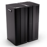 thumbnail of Tiyo 3-in-1 Mülleimer 60 L entnehmbare Eimer Soft-Close Schwarz