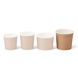 thumbnail of greenbox - Suppenbecher aus Karton 650 ml, Ø 114 mm, braun, Icons, 250 St.