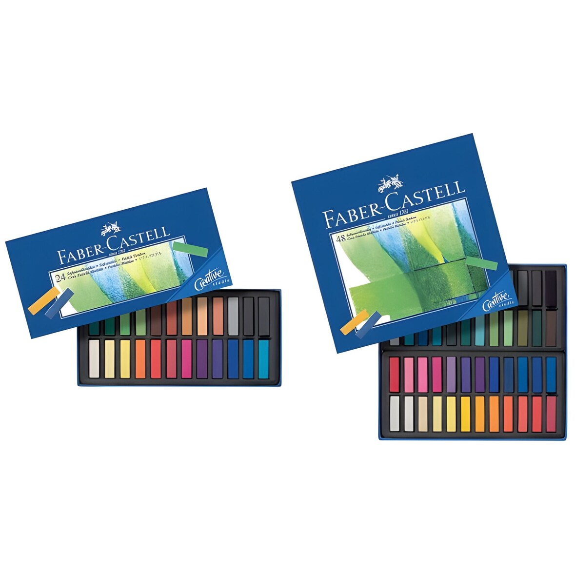 Faber Castell Softpastellkreiden 8 mm x 33 mm 48er