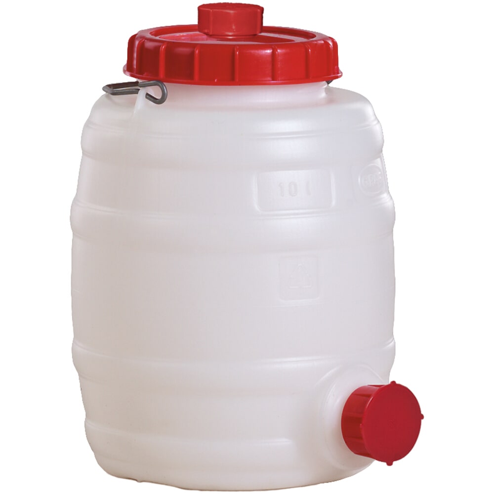 Universal-Fass 10 l, Polyethylen, rund