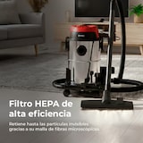 thumbnail of Aspirador Sólidos y Líquidos EVVO AE82, 1200W, 20L, Función Soplado y Filtro HEPA