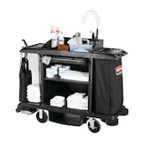 thumbnail of Rubbermaid Chariot d’étage grand format traditionnel Executive - Noir