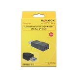 thumbnail of Delock Konverter USB 3.1 Gen 2 Typ-A Stecker > USB Type-C™ Buchse Aktiv schwarz