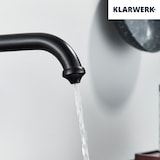 thumbnail of Bernd | Torneira de filtro de 3 vias para gastronomia preto mate | de osmose em aço inoxidável para cozinha misturadora de restaurante 360° 2 ligações