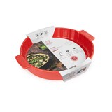 thumbnail of Peugeot Quicheform Appolia Tortenform Tarteform Keramik Rot 28 cm 60398